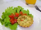 Receita Quiche de queijo e presunto