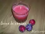 Receita Sumo de ameixa
