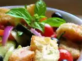 Receita Panzanella (vegana)