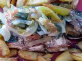 Receita Dourada no forno com laranja