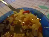 Receita Arroz de feijão e bacalhau