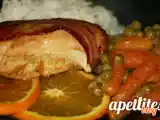 Receita .:peito de frango com laranja