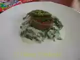 Receita Receitas - medalhões com creme de gorgonzola e espinafre