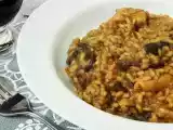 Receita Risoto de funghi e frango