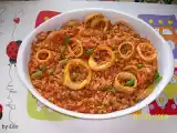 Receita Risoto de lulas