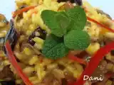 Receita Risoto marroquino de cabrito / carneiro