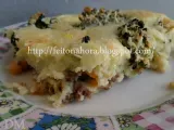 Receita Torta de brócolis com carne moida