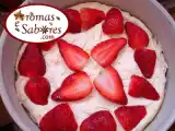 Receita Bolo suíço de morangos