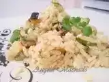 Receita Risoto de abobrinha, bacon e ricota