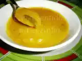 Receita Creme de courgette, alho francês e coentros