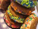 Receita Ice cream sandwiches - cookies recheados com sorvete