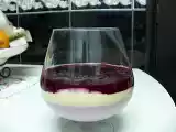 Receita Sobremesa de amoras, ganache branco e cheesecake.