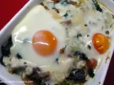 Receita Legumes ao forno com ovo