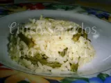 Receita Moelas à portuguesa com arroz de feijão verde