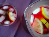 Receita Refresco de groselha com limão