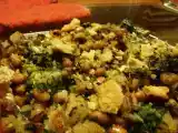 Receita Migas de broa com couve e feijão-frade