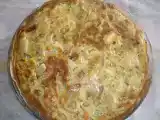 Receita Quiche de frango e mussarela