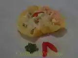 Receita Receitas - risoto de alho poró em crosta de parmesão