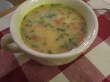 Receita Sopa cremosa de mandioca