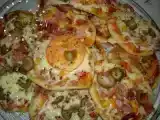 Receita Mini pizza