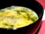 Receita Sopa de espinafre com polenta