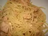 Receita Massinha de salmão aromatizada de coentros...