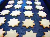Receita Petit fours com manteiga de morango