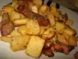 Receita Tirinhas de porco com batata na actifry, aromatizadas de coentros...