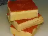 Receita Quadrados de nata e laranja