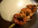 Receita Camarão agridoce com curry verde tailandês