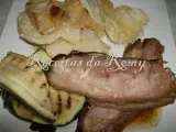 Receita Lombo de porco recheado com bacon e molho delicioso