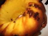 Receita Bolo de pudim de baunilha coberto com carat chococroc...