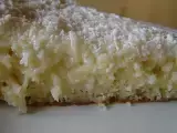 Receita Um simples bolo de coco