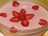 Receita Mouse de morango simples
