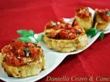 Receita Bruschetta de tomate, manjericão e parmesão