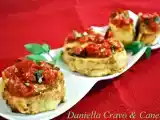 Receita Bruschetta de tomate, manjericão e parmesão