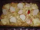 Receita Gratinado de bacalhau e espinafres