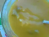 Receita Sopa de feijão verde e estrelinhas