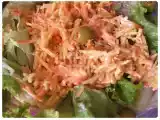 Receita Palhaçada com frango assado