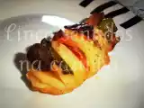 Receita Batata assada em leque