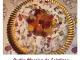 Receita Pudim mosaico de gelatinas