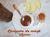 Receita Compota de maçã