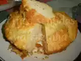 Receita Bolo salgado de queijo fresco e fiambre