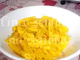 Receita Massa com açafrão