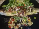 Receita Robalo grelhado com molho vilão