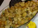 Receita Batata-bolinha assada com ervas (vegana)