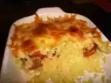 Receita Arroz de frango no forno