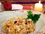 Receita Risoto de alho-poró, calabresa e queijo minas