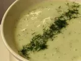 Receita Sopa fria de pepino