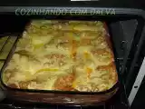 Receita Lasanha ao molho branco e bolonhesa